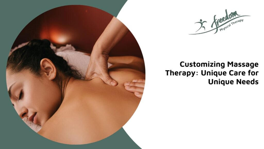 customizing massage therapy plans edmonton south